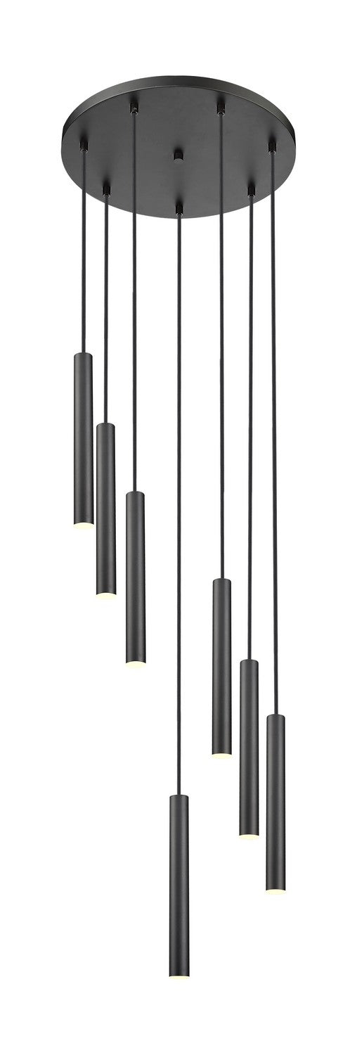 Z-Lite Canada - LED Chandelier - Forest - Matte Black- Union Lighting Luminaires Decor