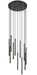 Z-Lite Canada - LED Chandelier - Forest - Matte Black- Union Lighting Luminaires Decor