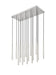 Z-Lite Canada - LED Linear Chandelier - Forest - Brushed Nickel- Union Lighting Luminaires Decor