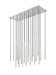 Z-Lite Canada - LED Linear Chandelier - Forest - Brushed Nickel- Union Lighting Luminaires Decor