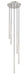Z-Lite Canada - LED Chandelier - Forest - Brushed Nickel- Union Lighting Luminaires Decor