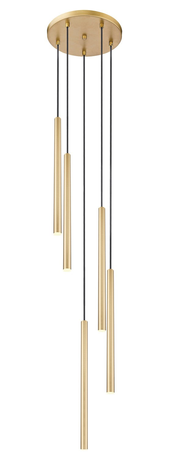 Z-Lite Canada - LED Chandelier - Forest - Modern Gold- Union Lighting Luminaires Decor