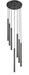 Z-Lite Canada - LED Chandelier - Forest - Matte Black- Union Lighting Luminaires Decor