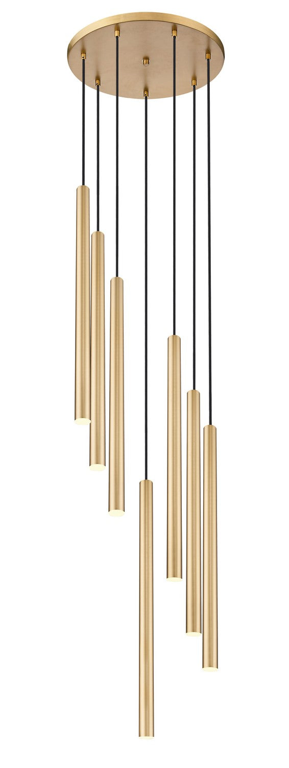 Z-Lite Canada - LED Chandelier - Forest - Modern Gold- Union Lighting Luminaires Decor