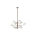 Matteo Canada - 12 Light Chandelier - Orb - Matte White- Union Lighting Luminaires Decor