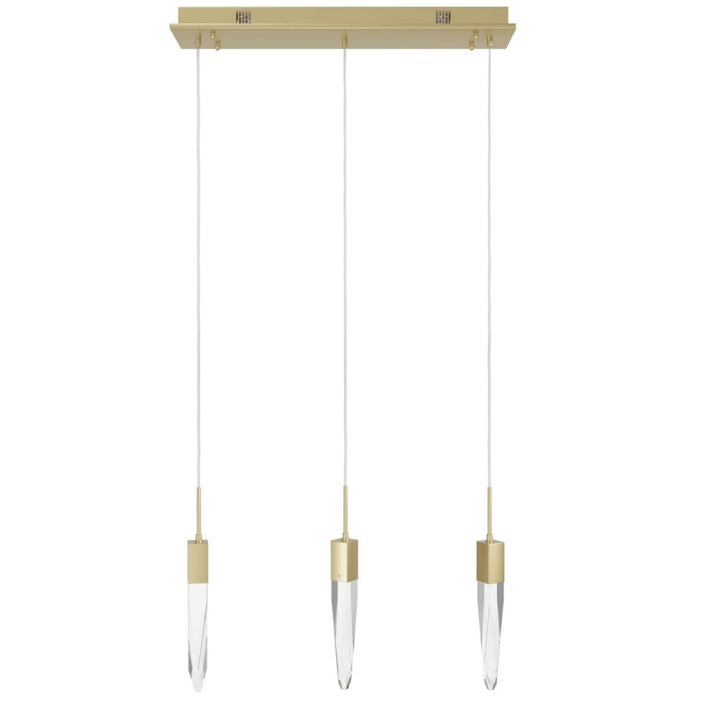 Avenue Lighting - LED Pendant - Aspen - Brushed Brass- Union Lighting Luminaires Decor
