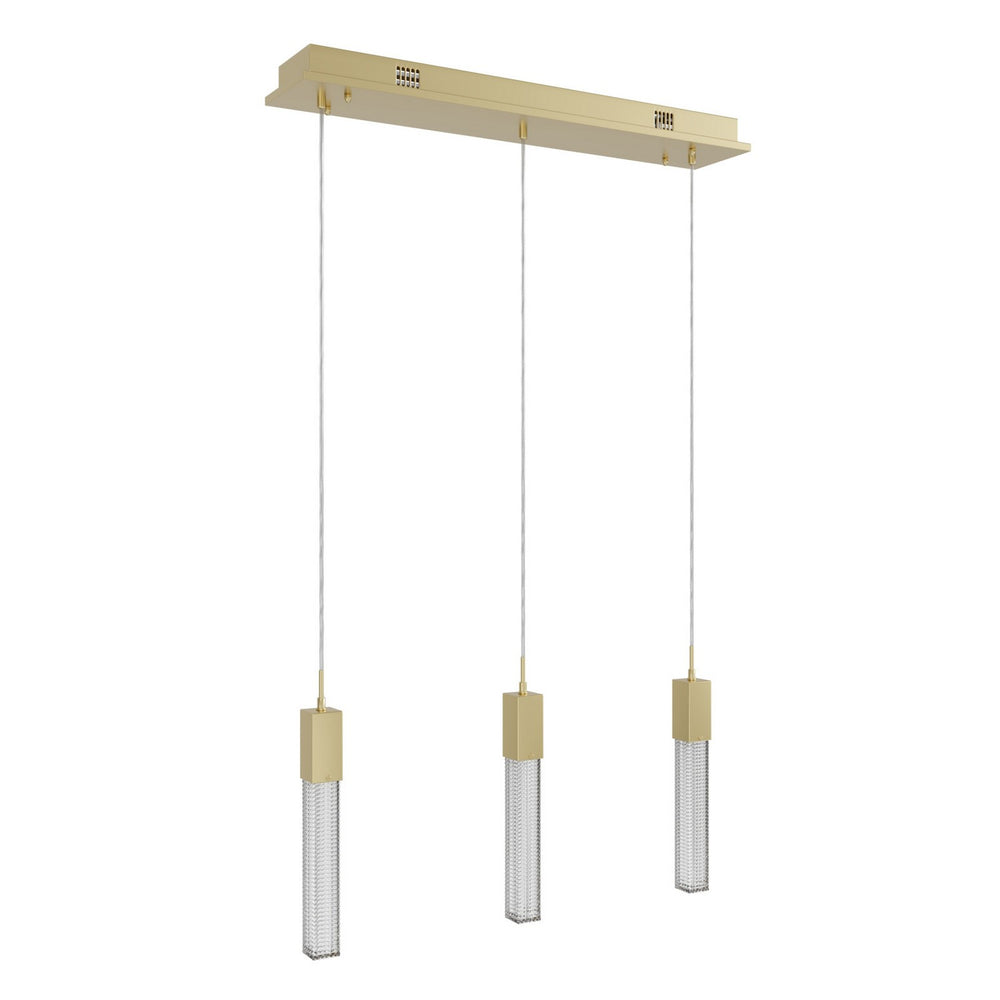 Avenue Lighting - LED Pendant - Boa - Brushed Brass- Union Lighting Luminaires Decor