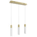 Avenue Lighting - LED Pendant - The Original Glacier - Brushed Brass- Union Lighting Luminaires Decor