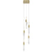 Avenue Lighting - LED Pendant - Aspen - Brushed Brass- Union Lighting Luminaires Decor