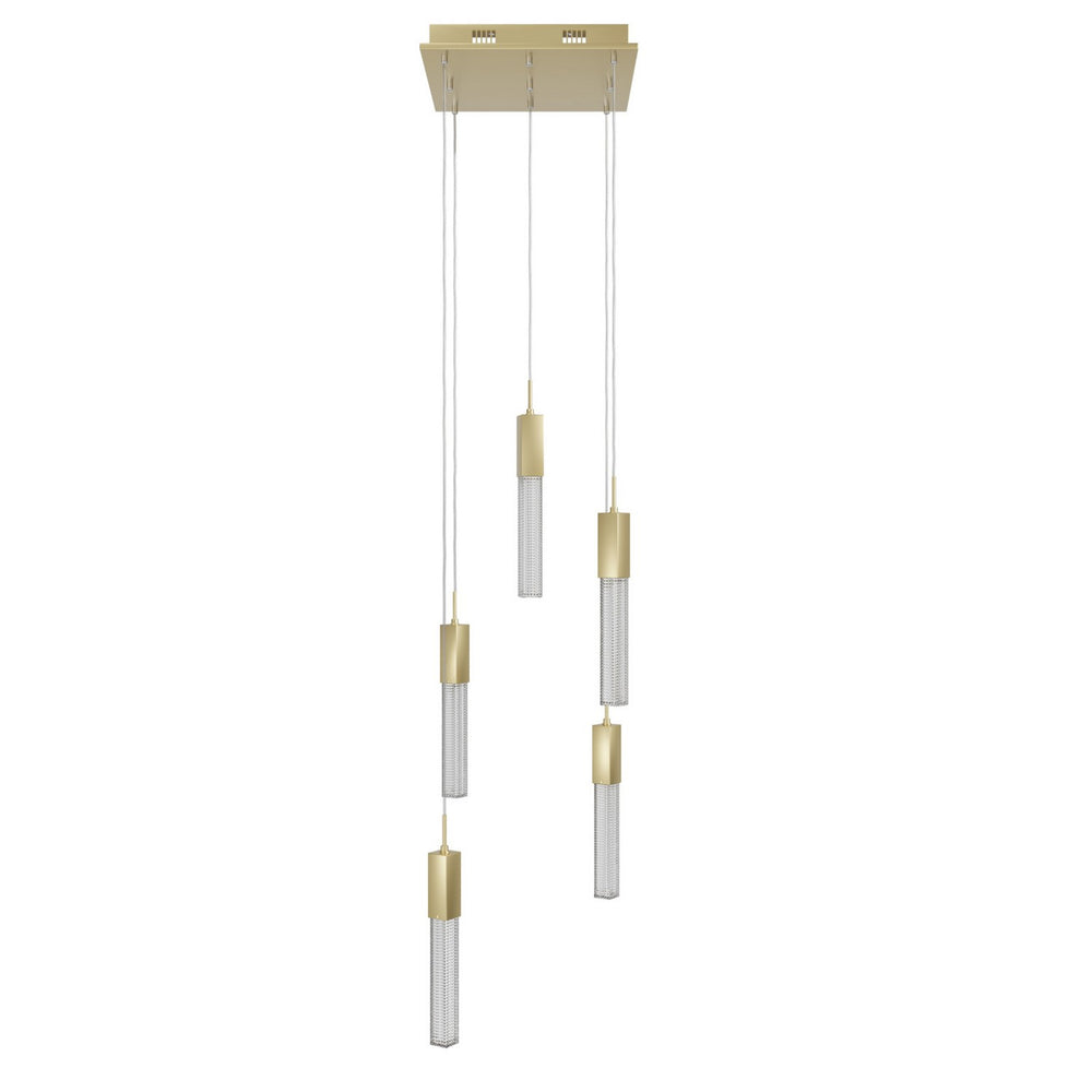 Avenue Lighting - LED Pendant - Boa - Brushed Brass- Union Lighting Luminaires Decor