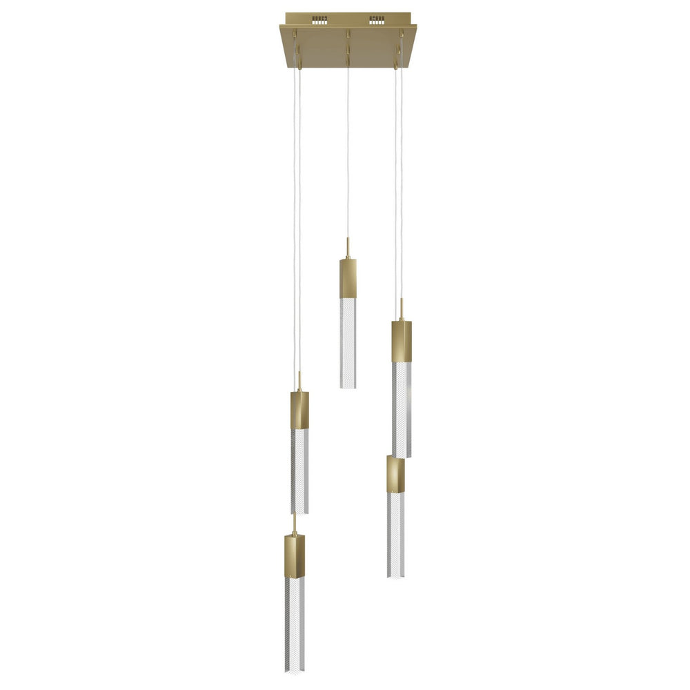Avenue Lighting - LED Pendant - The Original Glacier - Brushed Brass- Union Lighting Luminaires Decor