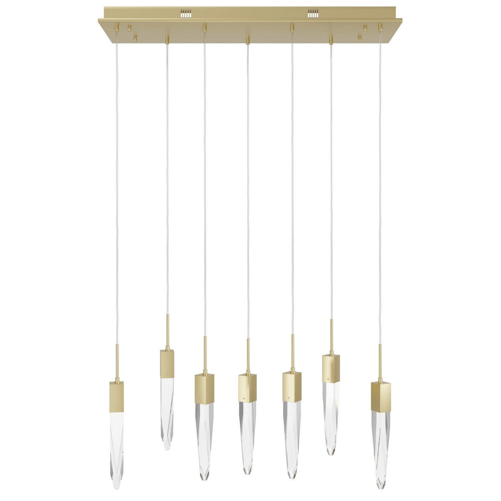 Avenue Lighting - LED Pendant - Aspen - Brushed Brass- Union Lighting Luminaires Decor