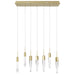 Avenue Lighting - LED Pendant - Aspen - Brushed Brass- Union Lighting Luminaires Decor