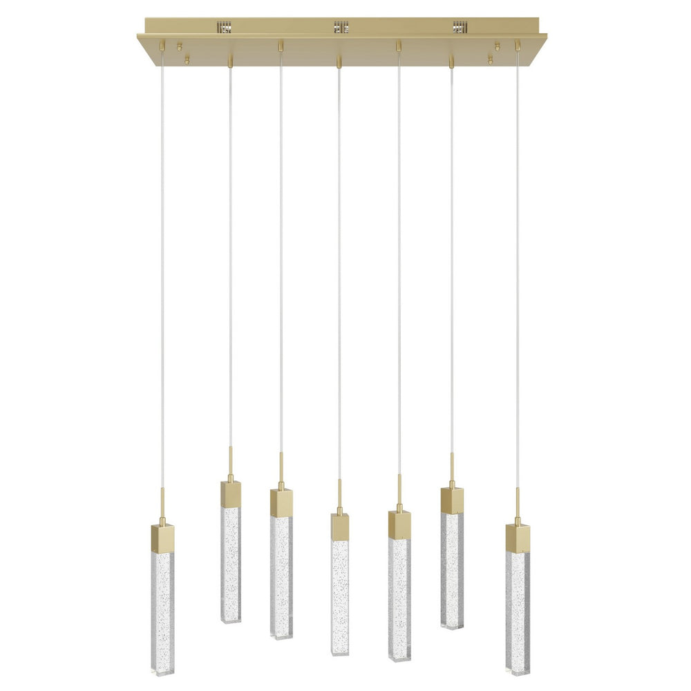 Avenue Lighting - LED Pendant - The Original Glacier - Brushed Brass- Union Lighting Luminaires Decor