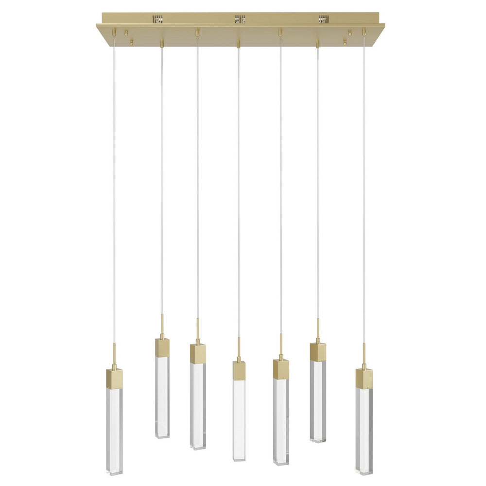 Avenue Lighting - LED Pendant - The Original Glacier - Brushed Brass- Union Lighting Luminaires Decor