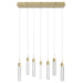 Avenue Lighting - LED Pendant - The Original Glacier - Brushed Brass- Union Lighting Luminaires Decor