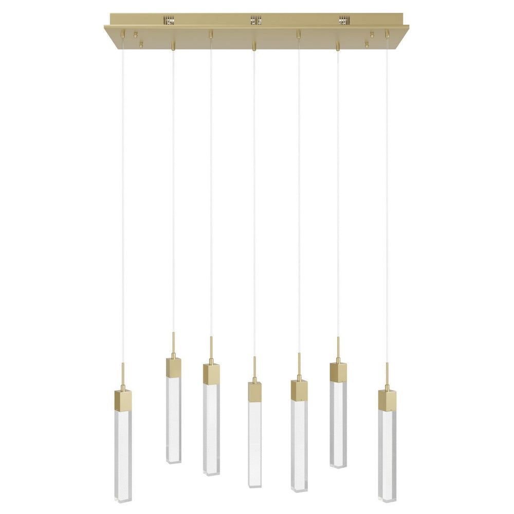 Avenue Lighting - LED Pendant - The Original Glacier - Brushed Brass- Union Lighting Luminaires Decor