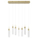 Avenue Lighting - LED Pendant - The Original Glacier - Brushed Brass- Union Lighting Luminaires Decor