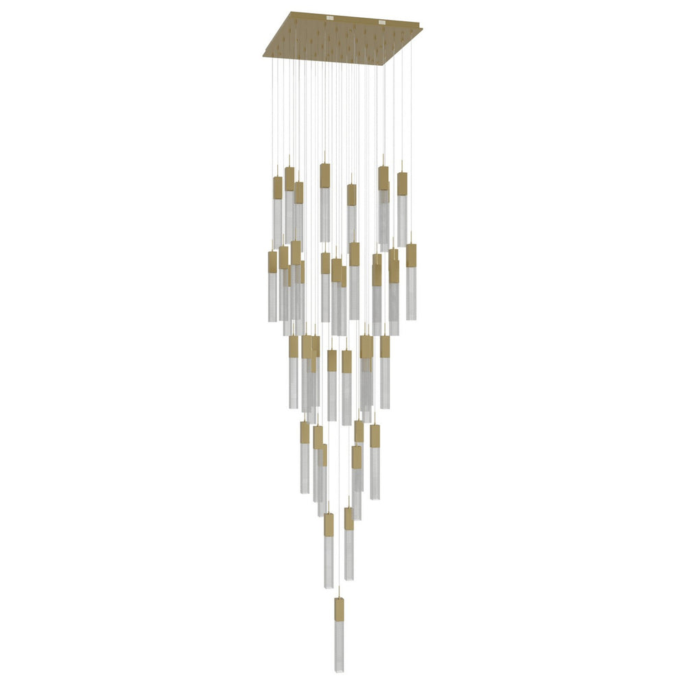 Avenue Lighting - LED Pendant - The Original Glacier - Brushed Brass- Union Lighting Luminaires Decor