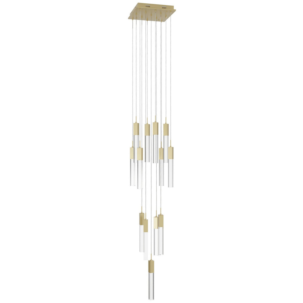 Avenue Lighting - LED Pendant - The Original Glacier - Brushed Brass- Union Lighting Luminaires Decor