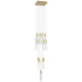 Avenue Lighting - LED Pendant - The Original Glacier - Brushed Brass- Union Lighting Luminaires Decor