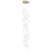 Avenue Lighting - LED Pendant - Main St. - Brushed Brass- Union Lighting Luminaires Decor