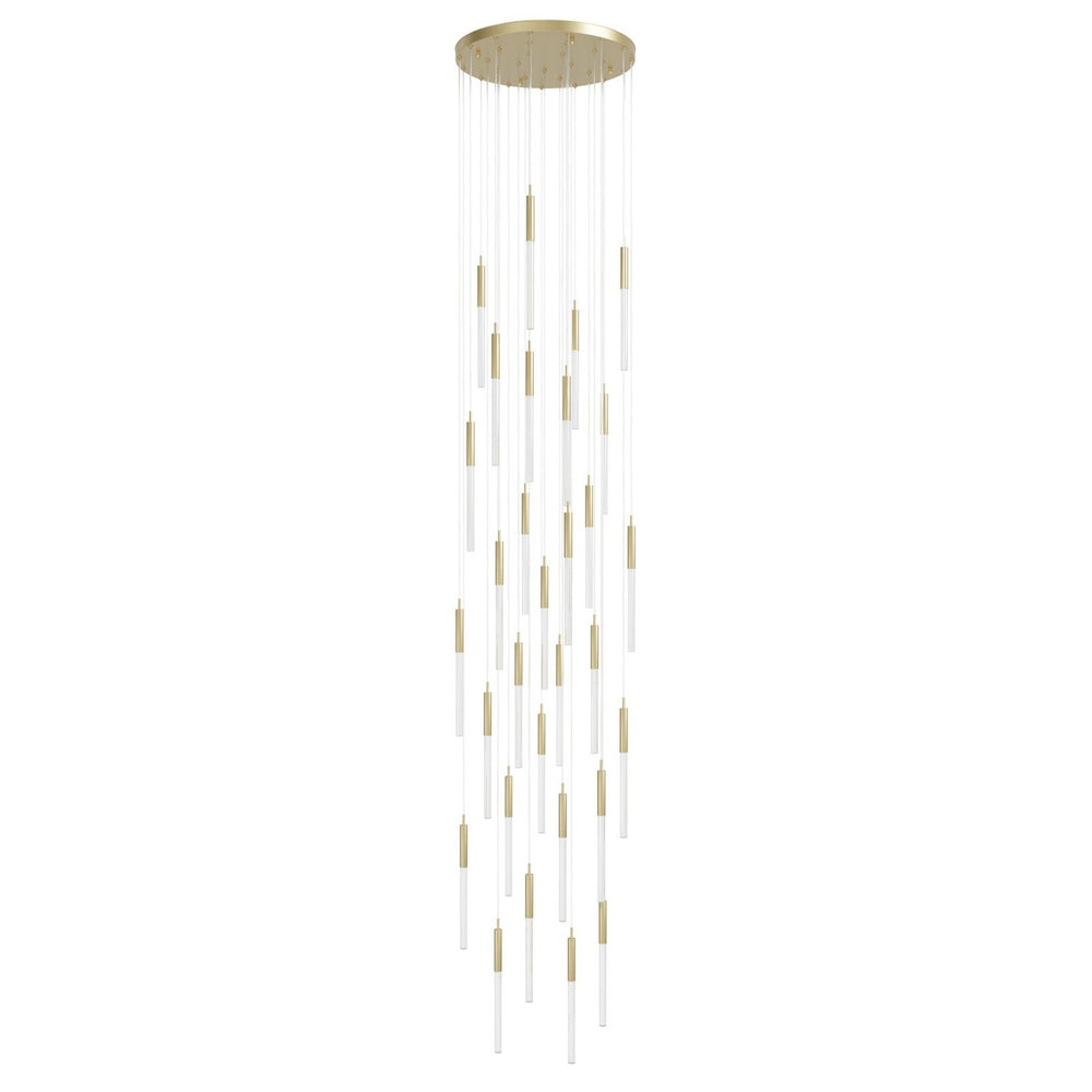 Avenue Lighting - LED Pendant - Main St. - Brushed Brass- Union Lighting Luminaires Decor