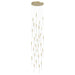 Avenue Lighting - LED Pendant - Main St. - Brushed Brass- Union Lighting Luminaires Decor