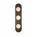 Avenue Lighting - LED Wall Sconce - Sedona - Alabaster / Aged Brass- Union Lighting Luminaires Decor