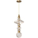 Avenue Lighting - LED Pendant - Avra - Aged Brass- Union Lighting Luminaires Decor