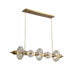 Avenue Lighting - LED Linear Pendant - Avra - Aged Brass- Union Lighting Luminaires Decor
