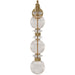 Avenue Lighting - LED Wall Sconce - Avra - Aged Brass- Union Lighting Luminaires Decor
