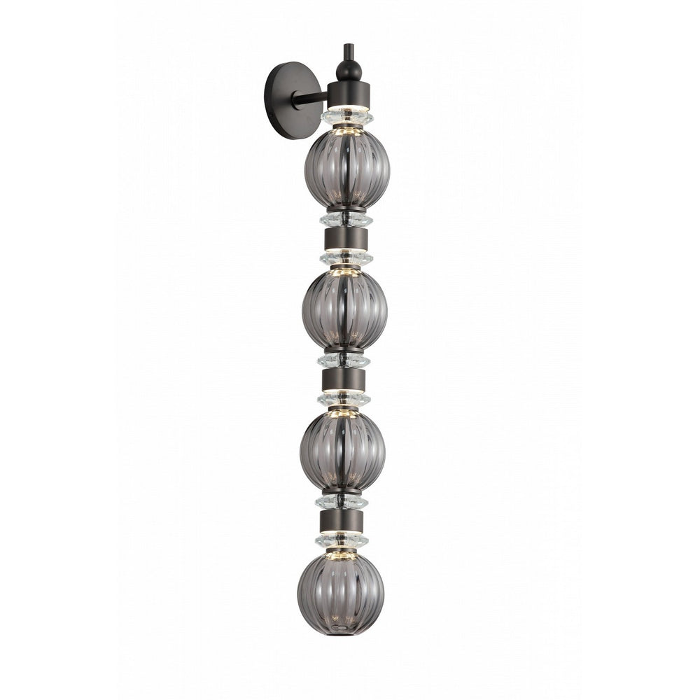 Avenue Lighting - LED Wall Sconce - Avra - Black- Union Lighting Luminaires Decor