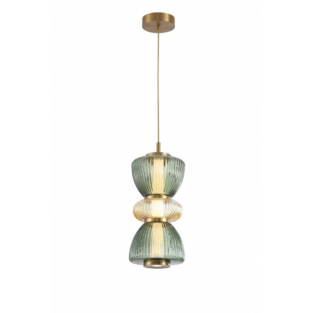 Avenue Lighting - LED Pendant - Rosewood - Aged Brass- Union Lighting Luminaires Decor
