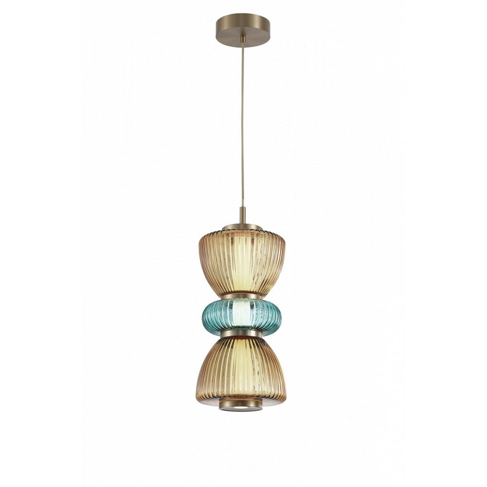 Avenue Lighting - LED Pendant - Rosewood - Aged Brass- Union Lighting Luminaires Decor