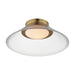 ET2 - LED Wall Sconce - Jensen - Satin Brass- Union Lighting Luminaires Decor