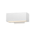 ET2 - LED Outdoor Wall Sconce - Blok - White- Union Lighting Luminaires Decor