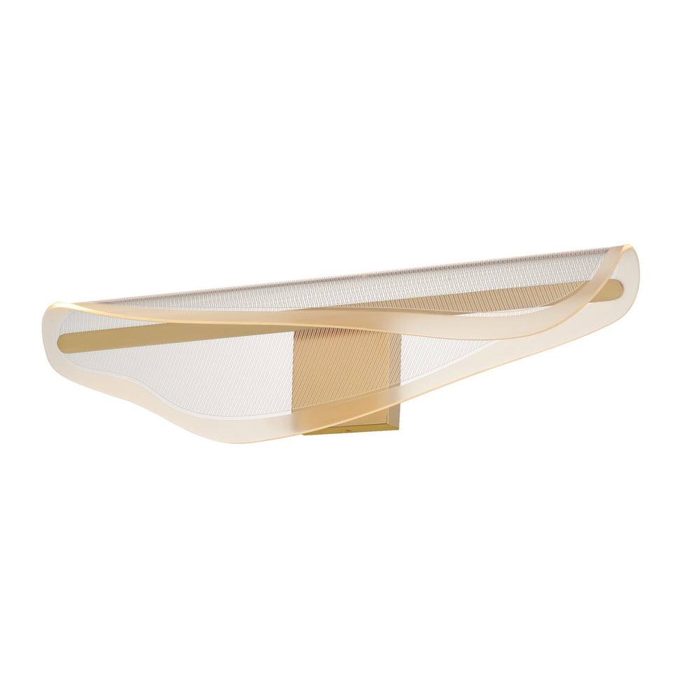 ET2 - LED Bath Vanity - Manta - Gold- Union Lighting Luminaires Decor