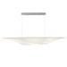 ET2 - LED Linear Pendant - Manta - Polished Chrome- Union Lighting Luminaires Decor