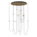 ET2 - LED Pendant - Soleil - Natural Aged Brass- Union Lighting Luminaires Decor