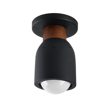 Maxim - One Light Flush Mount - Pompeii - Lava / Black- Union Lighting Luminaires Decor