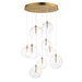 ET2 - LED Pendant - Global - Natural Aged Brass- Union Lighting Luminaires Decor