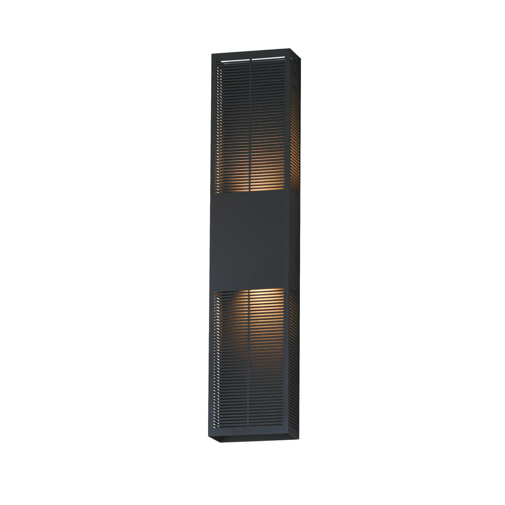 ET2 - LED Outdoor Wall Sconce - Grate - Black- Union Lighting Luminaires Decor