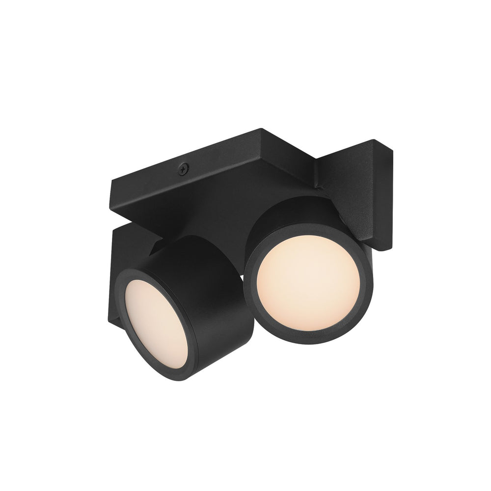 ET2 - LED Flush Mount - Embrace - Black- Union Lighting Luminaires Decor