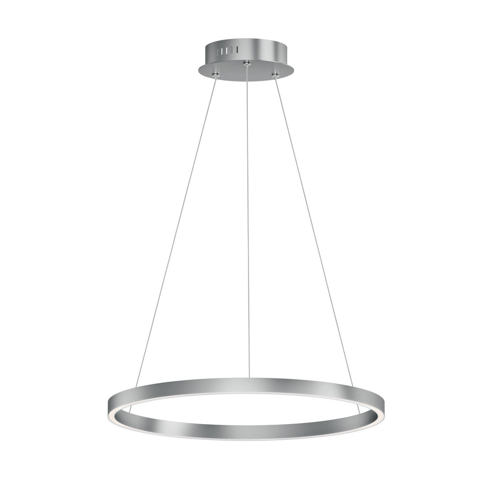 ET2 - LED Pendant - Groove 5CCT - Brushed Aluminum- Union Lighting Luminaires Decor