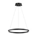 ET2 - LED Pendant - Groove 5CCT - Black- Union Lighting Luminaires Decor