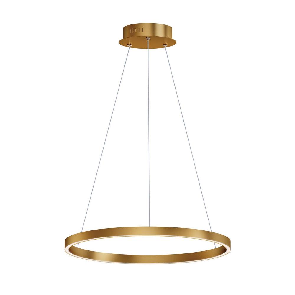 ET2 - LED Pendant - Groove 5CCT - Gold- Union Lighting Luminaires Decor
