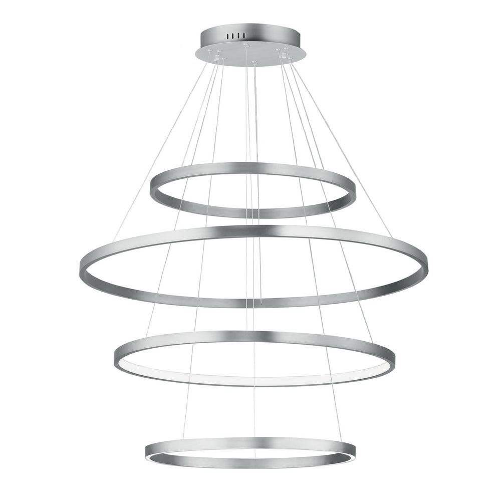 ET2 - LED Pendant - Groove 5CCT - Brushed Aluminum- Union Lighting Luminaires Decor