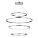 ET2 - LED Pendant - Groove 5CCT - Brushed Aluminum- Union Lighting Luminaires Decor