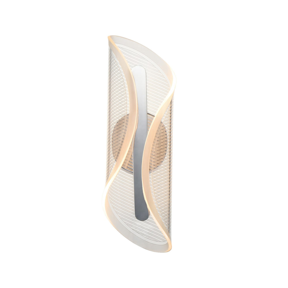 ET2 - LED Wall Sconce - Manta - Bath Vanity - Polished Chrome- Union Lighting Luminaires Decor
